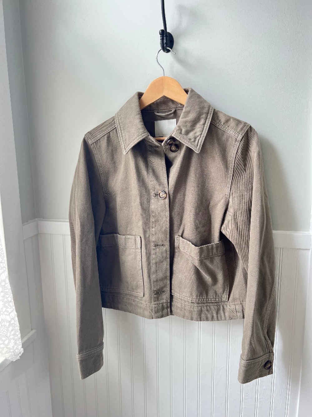 Khaki Denim Jacket